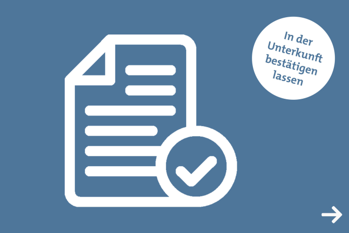 4. Rechnungsbeleg bestätigen lassen (© Icon by Freepik) 4. Rechnungsbeleg bestätigen lassen