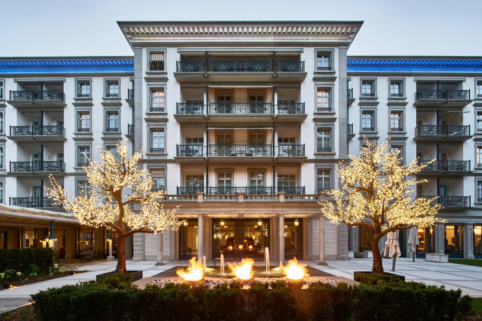 Grand Resort Bad Ragaz im Winter (Foto: © Grand Resort Bad Ragaz) Grand Resort Bad Ragaz im Winter