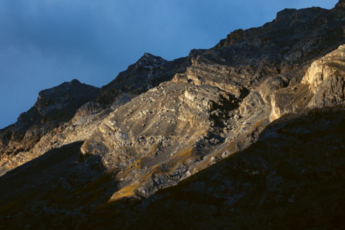 Berglandschaft im Schweizerischen Nationalpark.