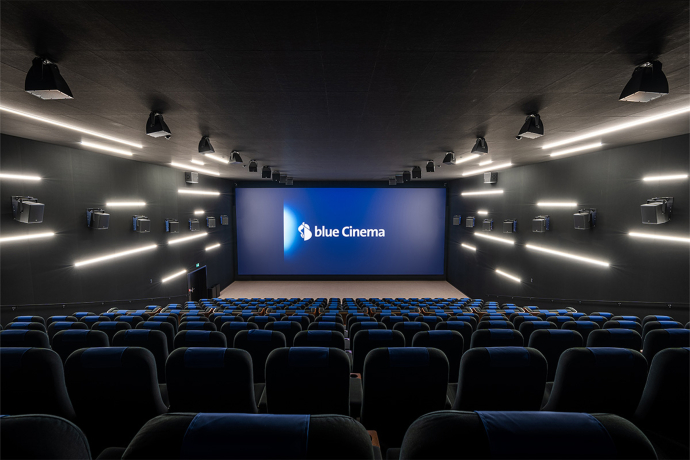 Kinosaal im Blue Cinema Chur