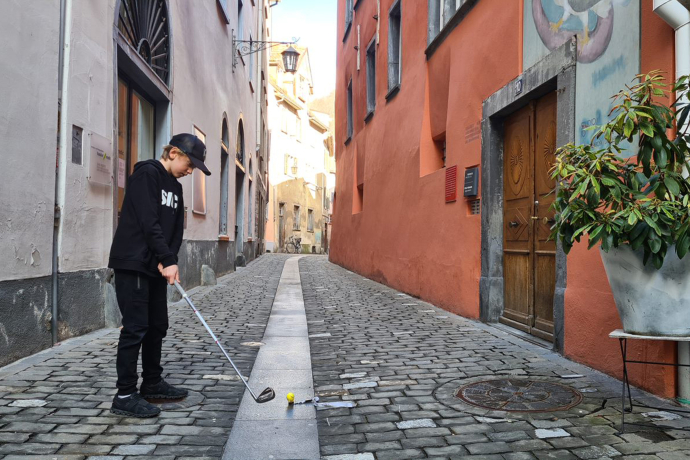 Urban Golf Chur (Foto: © Chur Tourismus) Urban Golf Chur (Foto: © Chur Tourismus)