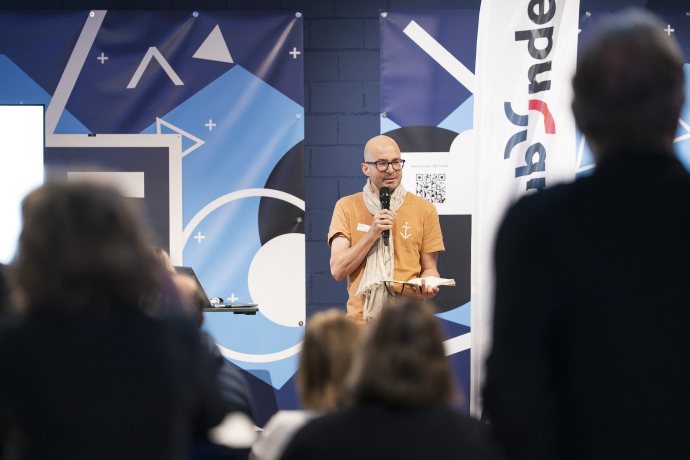 Impressionen vom InnoCircle Mai 2025 von Graubünden Ferien im blue Cinema Chur: Vorträge, Networking und Präsentationen in inspirierender Atmosphäre