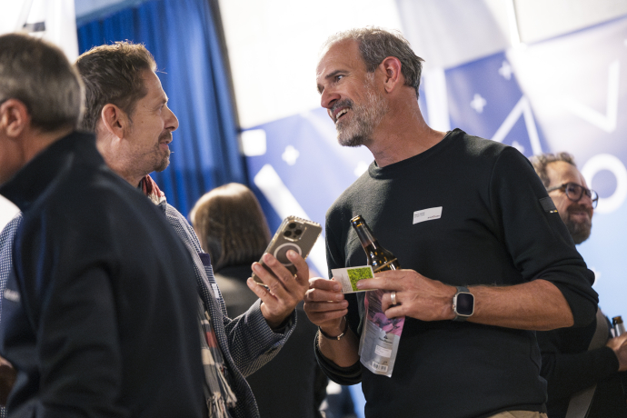 Impressionen vom InnoCircle Mai 2025 von Graubünden Ferien im blue Cinema Chur: Vorträge, Networking und Präsentationen in inspirierender Atmosphäre