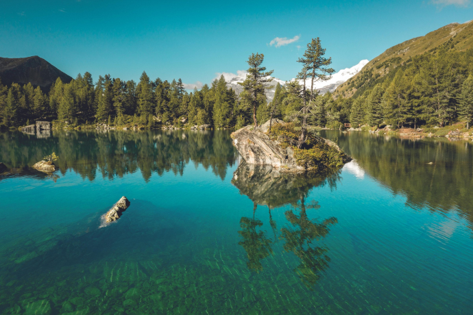 Lago di Saoseo (Foto: © Schweiz Tourismus / Nicola Fuerer) Lago di Saoseo im Valposchiavo