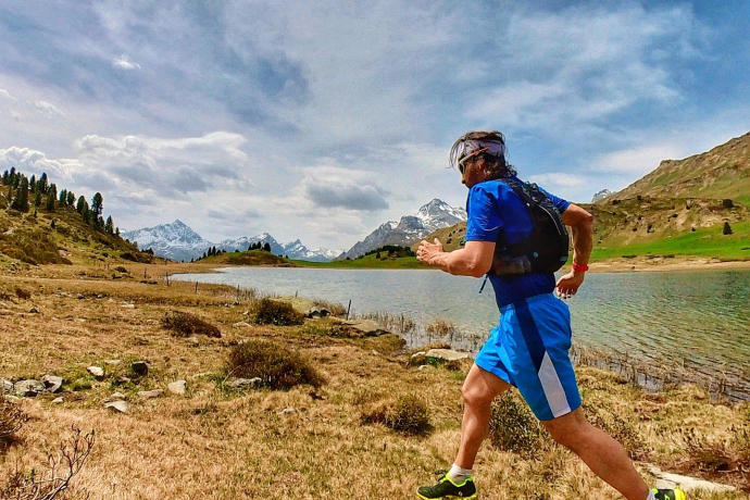 Trailrun am Bergsee