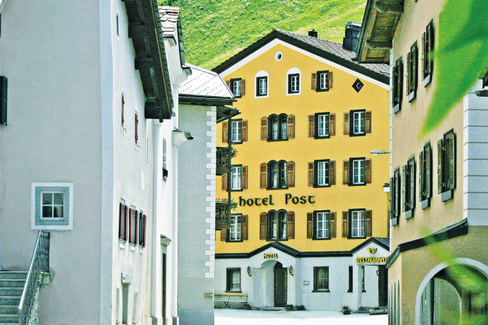 Hotel Post in Bivio