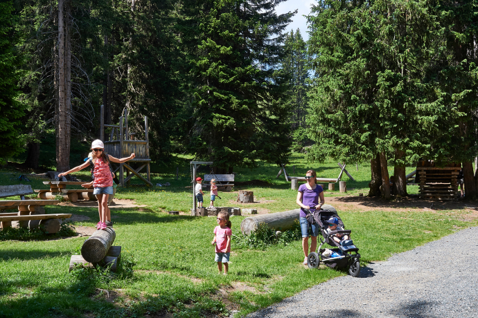 Feuerstelle beim Eichhörnliweg (Bild: Nina Mattli)