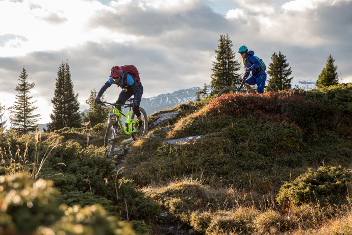 Technischer Abschnitt auf der Segnas-Runde Technischer Abschnitt auf der Segnas-Runde