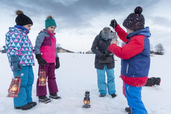 Kinderprogramm Plai a mi in der Surselva