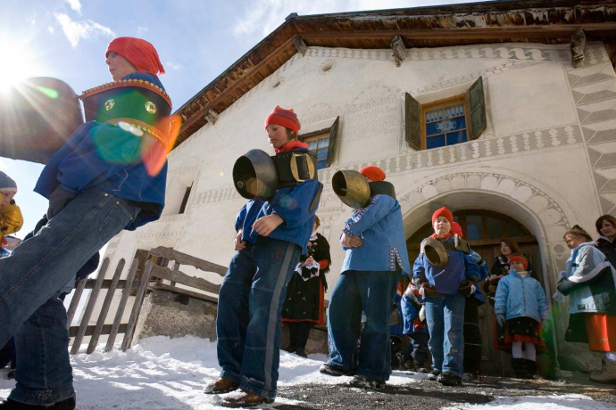 Chalandamarz in Guarda