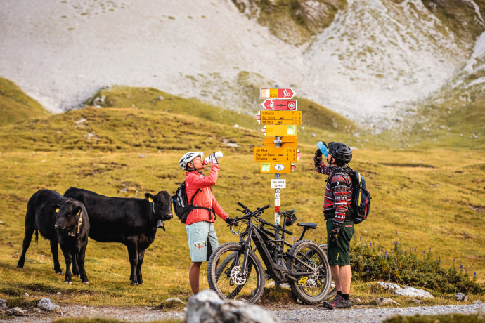 Mountainbiken in der Wildnis