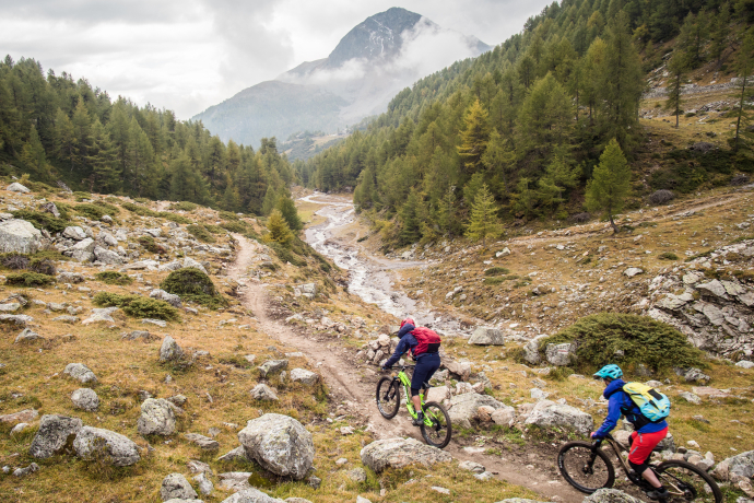 Mountainbiken im Puschlav Mountainbiken im Puschlav