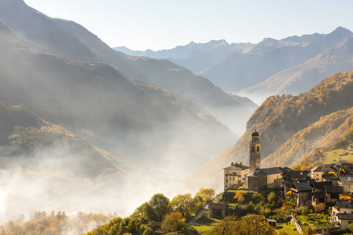 Mountain Village Soglio (Photo: © Switzerland Tourism, swiss-image.ch/Armin Mathis)