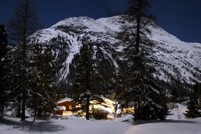 Morteratsch Camping, Pontresina (© Albert Bruellisauer) Morteratsch Camping, Pontresina (© Albert Bruellisauer)