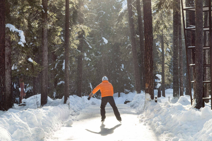 Eisweg Engadin (Foto: © Nico Schaerer)