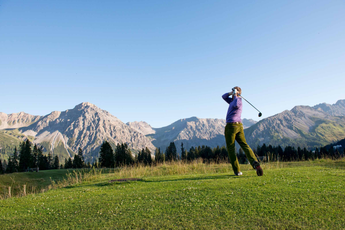 Golfplatz Arosa (Foto: © Alfonso Smith/Whiteout GmbH)