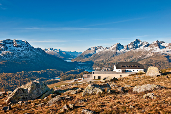 Muottas Muragl im Herbst (Foto: © Romantik Hotel Muottas Muragl) Muottas Muragl im Herbst (Foto: © Romantik Hotel Muottas Muragl)