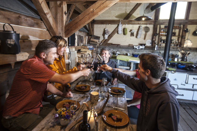 Kochhütte, Chasa da Foe (Foto: © Chasa da Foe)