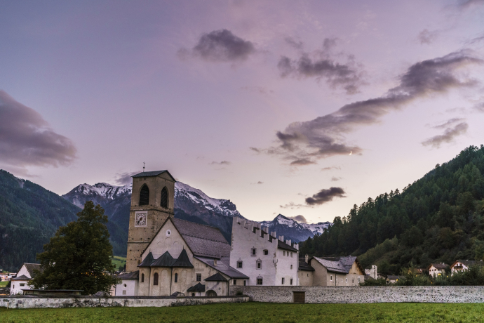 UNESCO-Welterbe Kloster St. Johann, Müstair (Foto: Anita Brechbühl) UNESCO-Welterbe Kloster St. Johann, Müstair (Foto: Anita Brechbühl)
