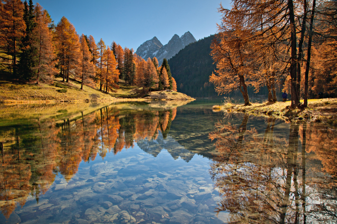 Lai da Palpuogna (Foto: © Schweiz Tourismus / Jan Geerk) Lai da Palpuogna