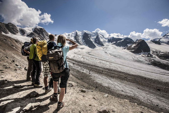Diavolezza-Morteratsch (Foto: © Graubünden Ferien / Andrea Badrutt) Diavolezza-Morteratsch