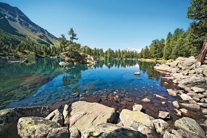 Lago di Saoseo in der Valposchiavo Lago di Saoseo in der Valposchiavo