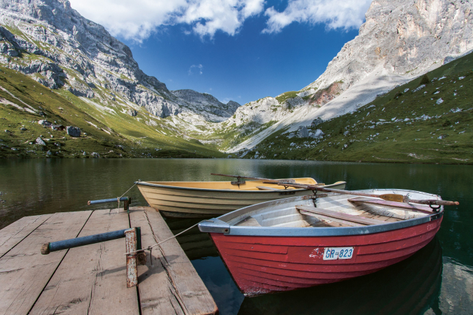 Partnunsee bei St. Antönien im Prättigau, Graubünden