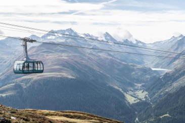 Bergbahnen in Disentis Sedrun (Foto: © Sedrun Disentis Tourismus SA / Mattias Nutt)