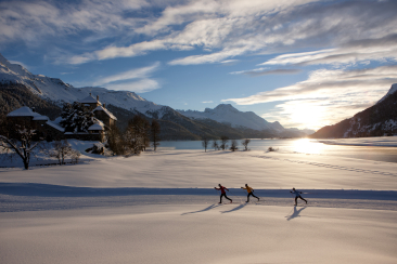 Evening Trail Engadin St. Moritz