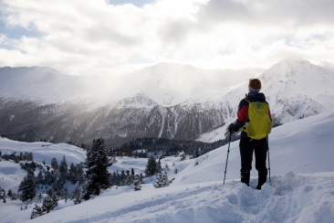 Aussicht in die Val Müstair (© Thalia Wünsche, Graubünden Ferien)