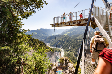 Rheinschlucht (Foto: © Marco Hartmann, Graubünden Ferien)