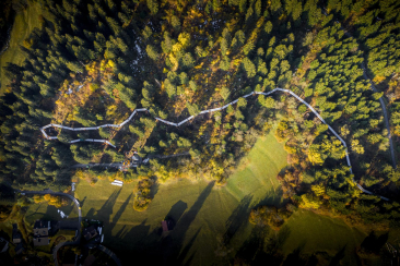 Längster Baumwipfelpfad in Laax (Copyright: Flims Laax Falera)