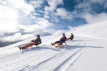 Schlittada Panoramica in Savognin 