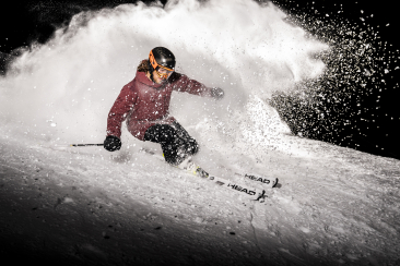 Nachtskifahren in Flims Laax Falera