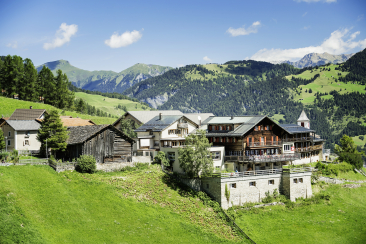 Hotel Capricorns in Wergenstein (Foto: © Frank Brüderli)