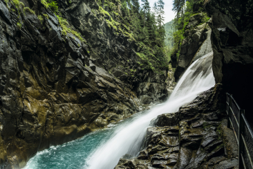 Wasserfall in der Rofflaschlucht