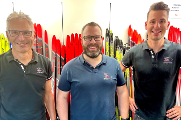 Mitarbeitende von Bieler Sport in Bonaduz