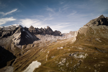 Glarner Haupt-Überschiebung auf dem Sardona Welterbe Weg