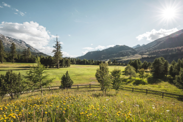 Golfplatz Zuoz Madulain