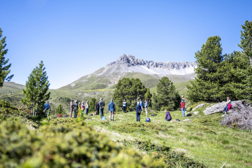 Waldbaden im Unterengadin