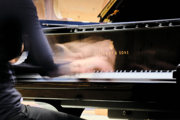 Pianistin Varvara am Festival MusicaAndeer 2022