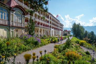 Die Schatzalp oberhalb von Davos