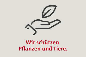 Fairtrail Kodex: Wir schützen Pflanzen und Tiere.