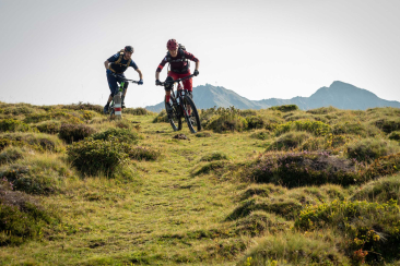 Biken auf den Piz Scalottas