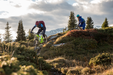 Technischer Abschnitt auf der Segnas-Runde