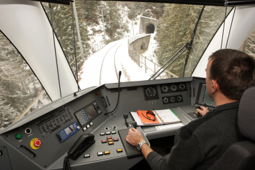 Driver’s cab journeys with the RhB