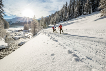 Langlaufen in Scuol Samnaun Val Müstair