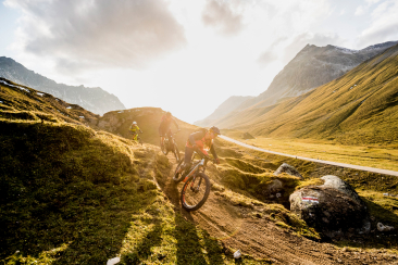Albula Trail im Engadin (© Markus Gerber / Engadin St. Moritz Tourismus)